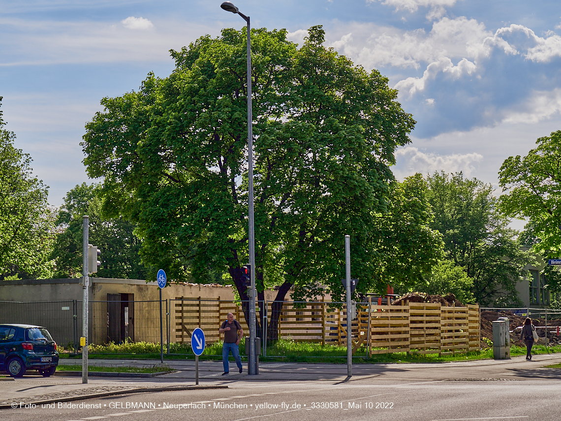 10.05.2022 - Baustelle am Haus für Kinder in Neuperlach